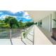 Outdoor Low-Iron 15mm Balustrade Glass Canopies For Houses