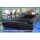 Inflatable Games For Kids Customized Black Inflatable Sports Games Snookball Tables 0.55mm PVC With Balls