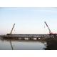 Prefabricated Steel Girder Bridge Concrete Deck For Temporary