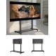 Easy Molility Floor Stand Tv Mount 75 Inch For 75inch To 110 Inches Heavy Duty Tv Stand With Wheels