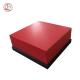 Square Perfume Packaging Boxes / Perfume Bottle Box Red Color