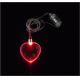 Christmas gift Heart Shape Flashing Necklace pass CE RoHS standard