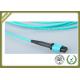 OM3 12 Core Optical Fiber Jumper For Industrial Automation / Control Bus System