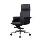 PU High Back executive black leather office chair Lumbar Support