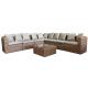 Outdoor rattan furniture modular sectional sofa set  --YS5739