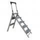 Domestic Aluminum Step Stool With Handle 5 Step Aluminium Ladder