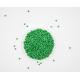 Marine Recycled Pet Granules Green Plastic Resin Pellet For Artificial Grass