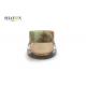 Bamboo Cover Acrylic Jars For Cosmetics Inner Painting 30g 35mm Diameter