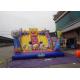 Amusement Park Big Commercial Inflatable Slide With Spongebob Theme