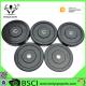 Two Kinds of Logo Barbell Solid Rubber Bumper Plates