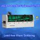 Top lead-free dual wave soldering machineN450 PCB width 60-450mm