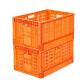 Foldable Mesh Plastic Box Customized Vented Crate for Fruits and Vegetables in Bulk