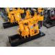Geological Drilling Rig Machine Color Customized 100 Meters Drilling Depth