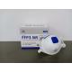 SGS 4 Plies FFP3 Test Disposable Cup Shape Mask Respirators