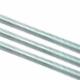 Industry Galvanized Tooth Bar Threaded Screw DIN975 4.8 Level White
