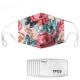 Floral Printed Resusable Mouth Dust Mask
