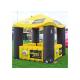 4*4m Inflatable Outdoor Tent Water Resistant For City Street / Communities