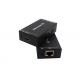Uncompressed HDMI Fiber Extender , Gigabit Ethernet Extender Singlemode