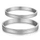 Tagor Jewellery Super Quality 316L Stainless Steel Couple Bracelet Bangle TYGB010