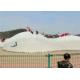 Excited Inflatable Theme Park Jumping Snow Mountain For Resort , Scenic Spot