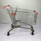 European Type 210L Large Shopping Cart Warehouse Q195 Steel Shopping Trolley Elevators Available