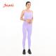 75% Recycle Polyester 25% Spandex Gym Activewear Sets Sports Bra And Legging Sets