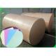 20Lb 80gsm Light Pink Blue Solid Color Woodfree Offset Printing Paper