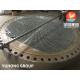 Stainless Steel Heat Exchanger Tubesheet Baffle Plates A182 F304 / F316 Heating Watter Radiator Cooling Stystem Parts