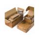 Corrugated Packaging Boxes For Moving , Corrugated Kraft Box Brown Color