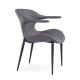 Stackable Restaurant 67cm Contemporary Metal Dining Chairs