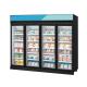 Customize Supermarket Meat Showcase Display Vertical Freezer