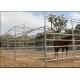 Powder Coated Galvanized Cattle Corral Panels Good Oxidation Resistance 