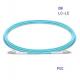 LC/UPC-LC/UPC OM3 Simplex Aqua Fiber optical jumper patch cord