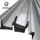 0.3-0.8mm Aluminum Roof Gutters Galvanized 20ft Sheet Metal Rain Gutters