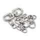 Heavy Duty Rope Hardware Accessories Double Eye Swivel Rings Wire Rope Accessory