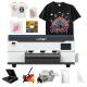 Full-automatic DTF Inkjet Printer Capacity Printing For T-shirts DTF Heat Transfer