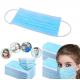 Triple Layer Blue Earloop Medical Respirator Mask Disposable