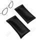 Customized PU Leather Squeeze Eye Sunglasses Bag Pouch For Glasses Storage