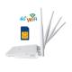 32 Wireless Users 4G LTE Indoor Router 2x2 MIMO WIFI With 4x5dBi Antennas