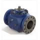 BW / Flanged End Connections Top Entry Trunnion Mounted Ball Valve One Piece Type Body