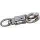 Quick Release Round Eye Nickel Plated Panic Snap for Animals, Cross & Trailer Ties, Equestrian Trigger Snap Hook