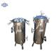 Manufacturer industrial water filter machine 5 micron stainless steel 304 cartridge filter housing