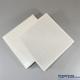 Acoustic RAL Colors 600mm White Decorative Ceiling Tiles With Groove Line