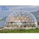 Steel Transparent Exhibition Dome Tent Watreproof For Canopy Events