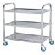 Instrument Trolley Lab Fittings Hospital Use Stainless Steel Trolley