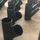 Black Sch40 Carbon Steel Pipe Fittings For Construction