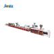Jwell 800mm width pvc ( WPC) fast loading board extrusion line for wall panels