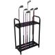 4 X 10.5 X 29 Inches Golf Bag Organizer Club Display Putter Rack With 9 Hole