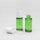30ml Transparent Green Cosmetic Dropper Bottles For Essential Oils
