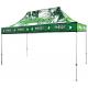 Pop Up Advertising Folding Tent 3x6 Aluminum Structure Simple Assembly